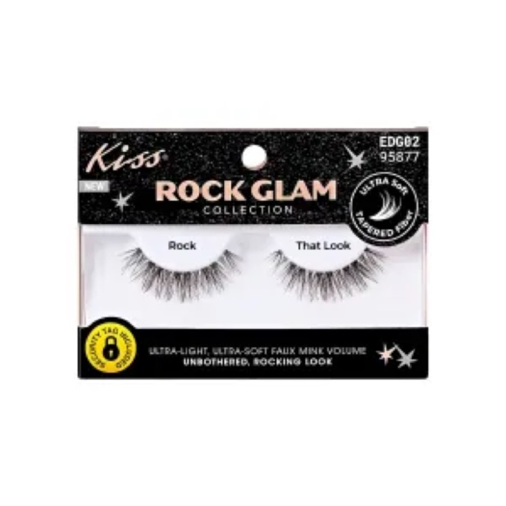 Kiss Rock Glam Ultra-Soft Faux Mink Eyelashes